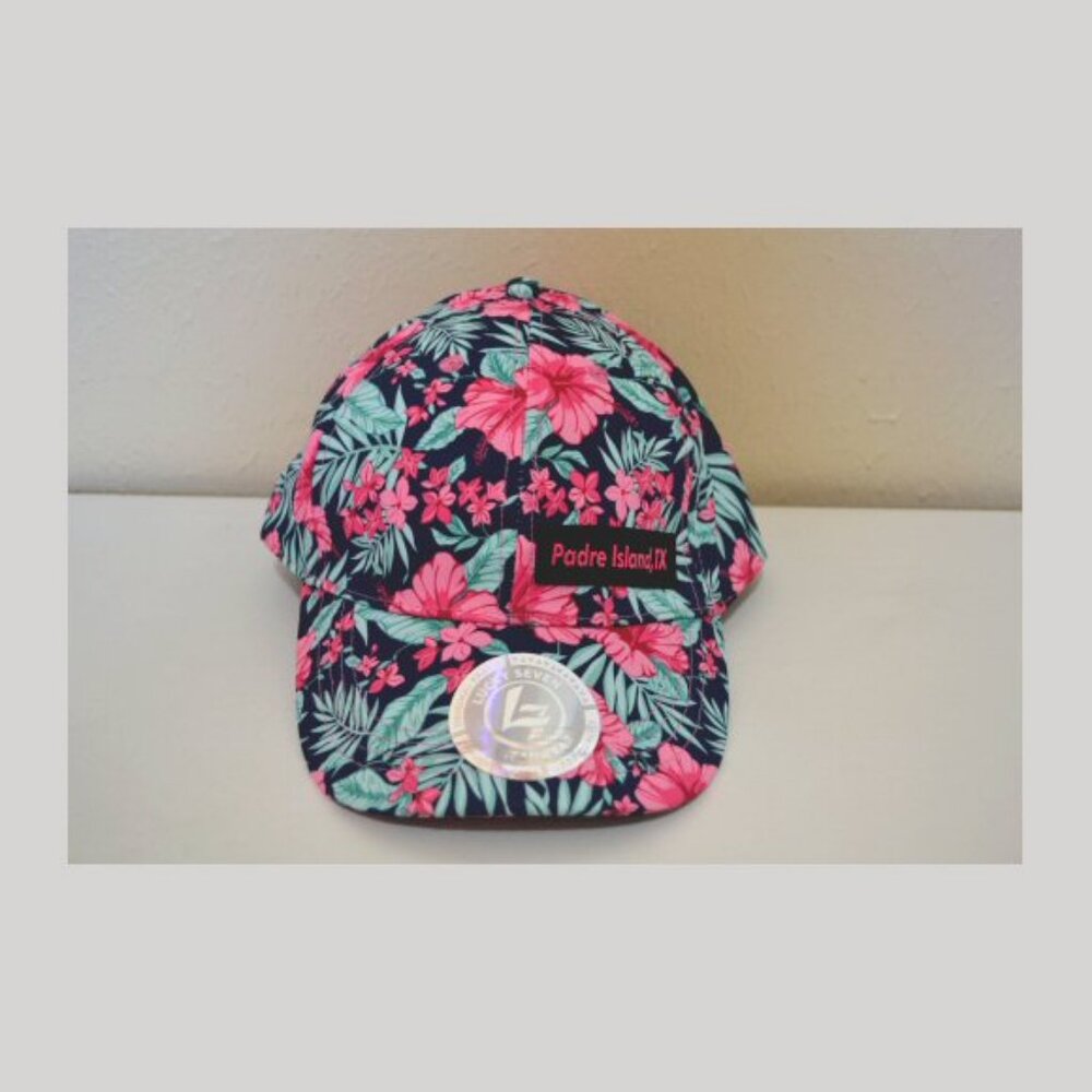 Padre Island Floral Hat